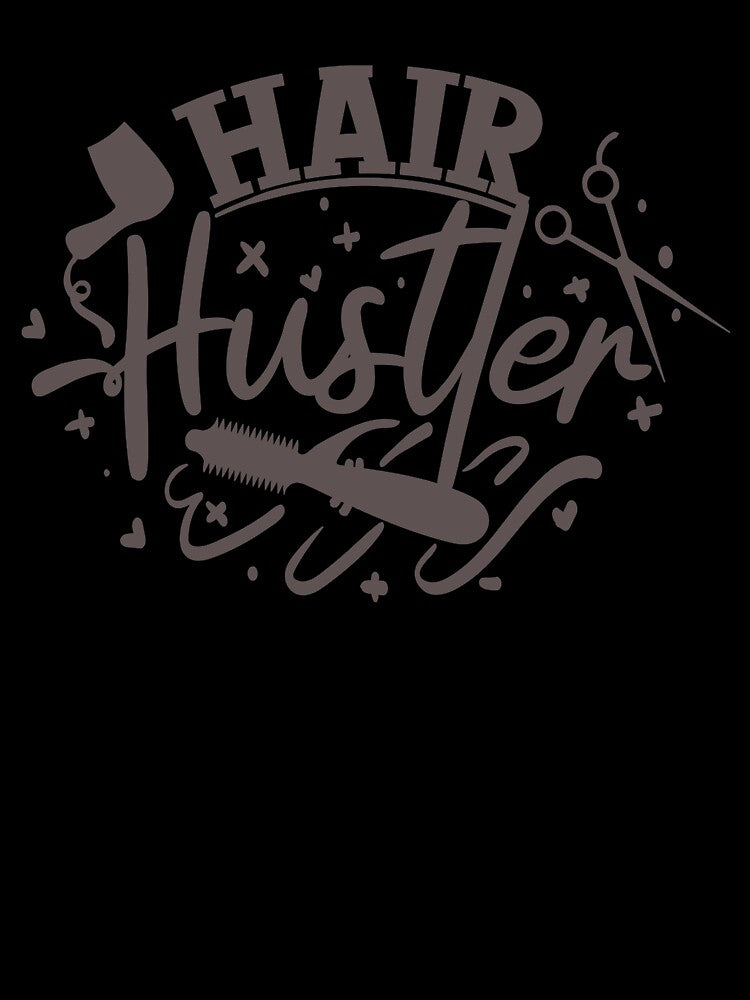 Hair Hustler Hairdresser Quote by Open Canvas