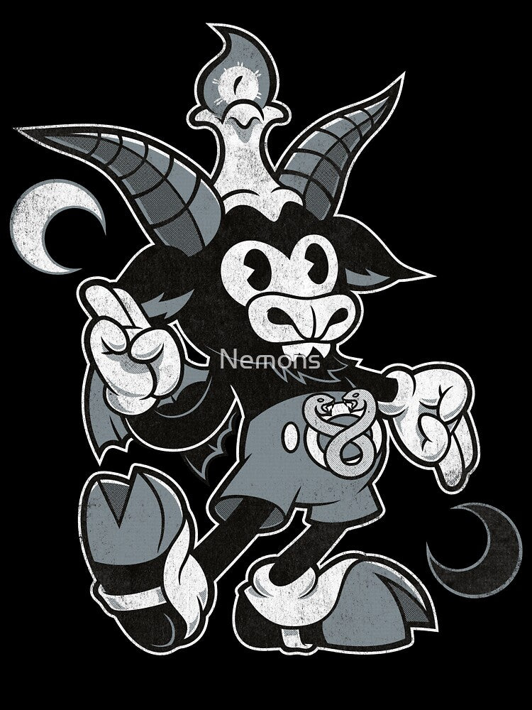 Do Walt Thou Wilt - Baphomet - Creepy Cute Occult by Nemons