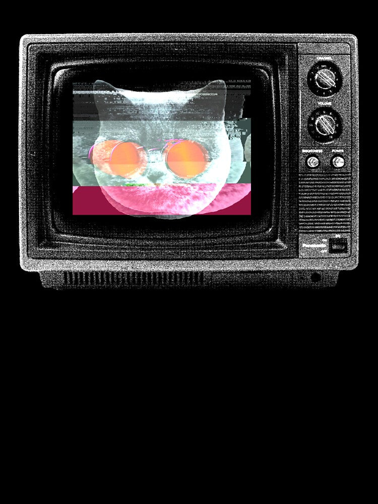 Cyberpunk Cat TV - Acid Glitch by TV-PUNK