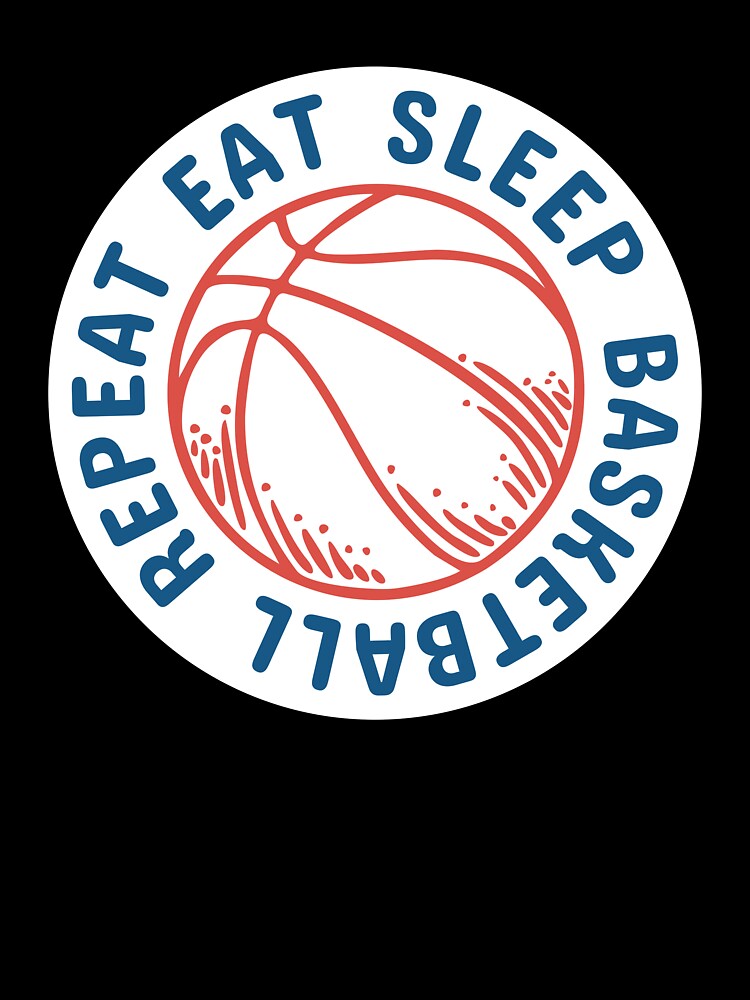Eat Sleep Basketball Repeat by the-craft-shop Unisex , , , Long Sleeve Tee