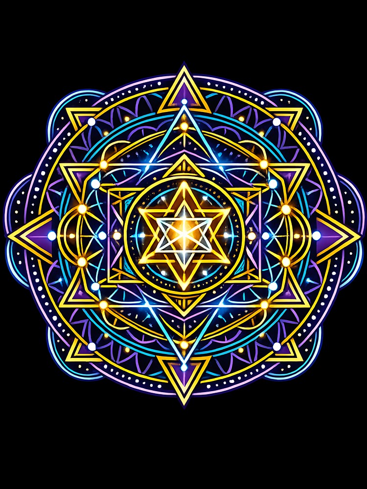 Sacred Geometry Mandala by rebelpop