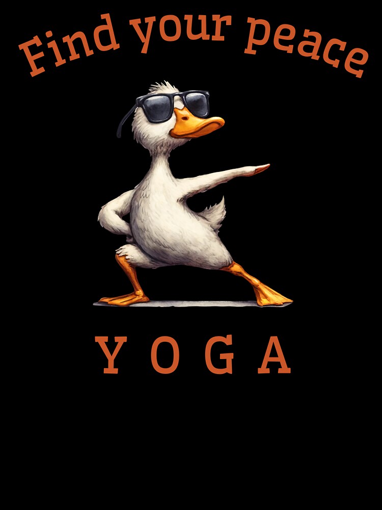 yoga find your peace, funny gift by ARTProject79