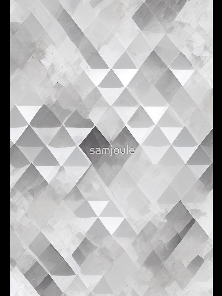 White and Gray Diamonds by samjoule