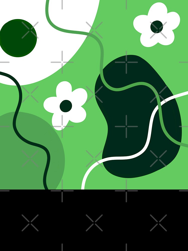 Green Boho Design by Sartoris Art