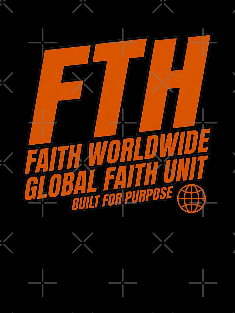 Faith Worldwide Global Streetwear Graphic Shirt by AlejandroLeon01 Unisex , , , Long Sleeve Tee