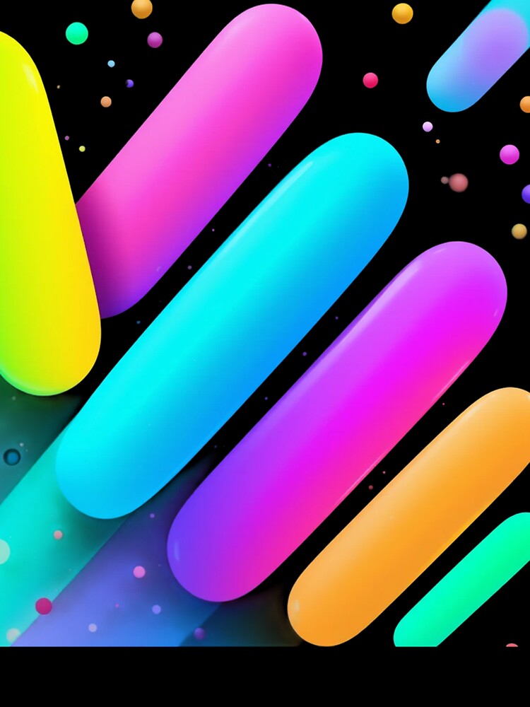 Neon Flow Spectrum – Dynamic Shapes in Vibrant Motion by PixelVibe782
