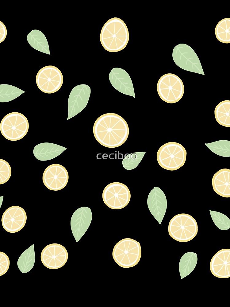Lemon Leaf Pattern by ceciboo