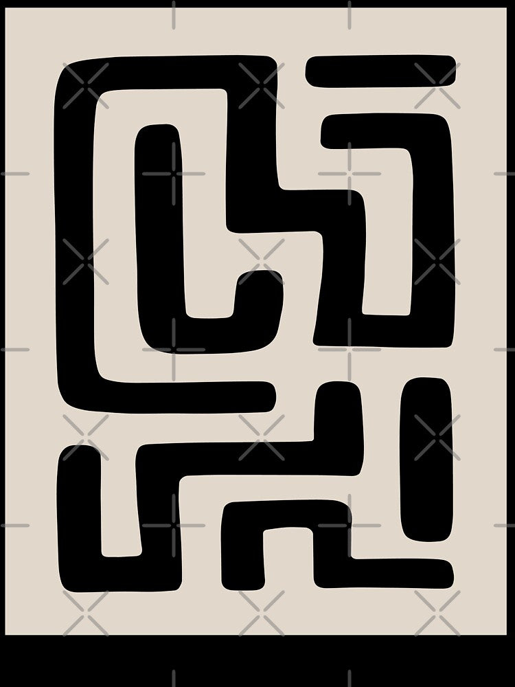 Mid Century Modern Abstract by tonymagnerart