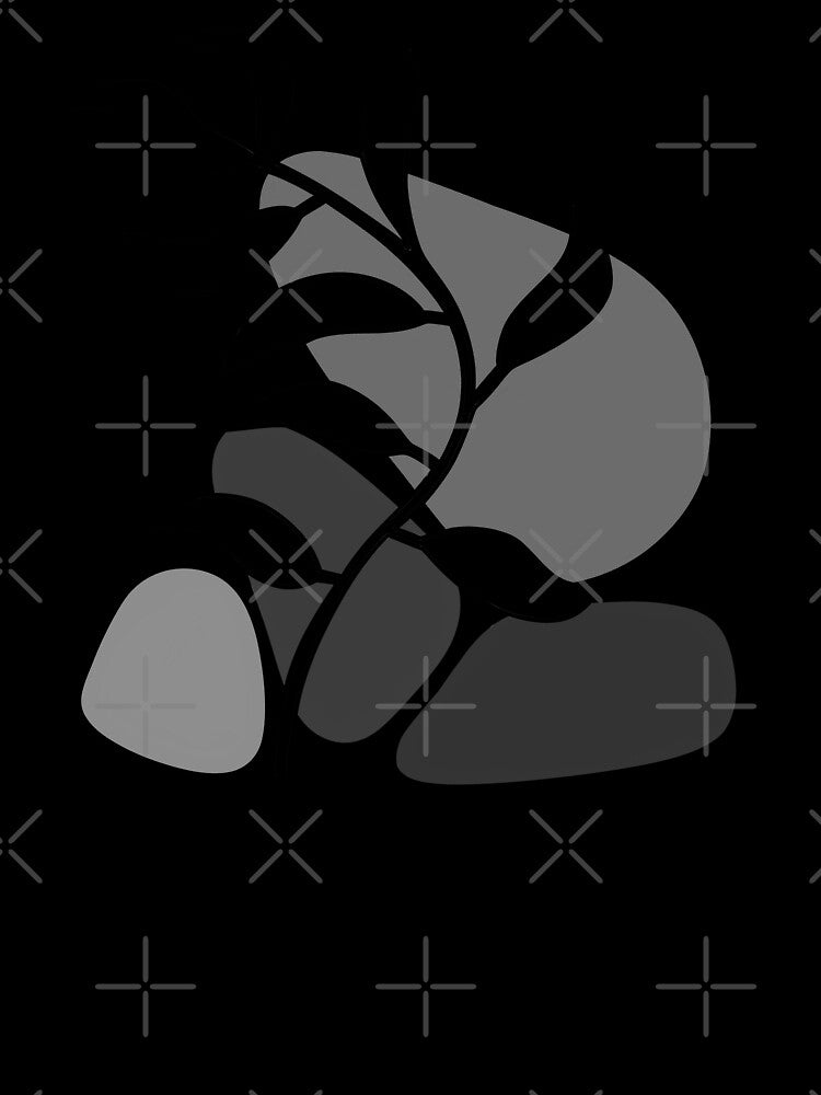 Black Boho Minimalism by Sartoris Art