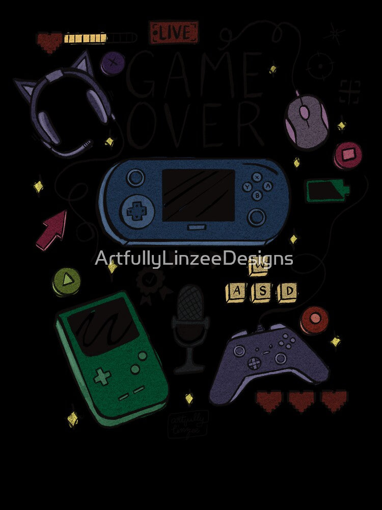 Gamer Aesthetic by ArtfullyLinzeeDesigns