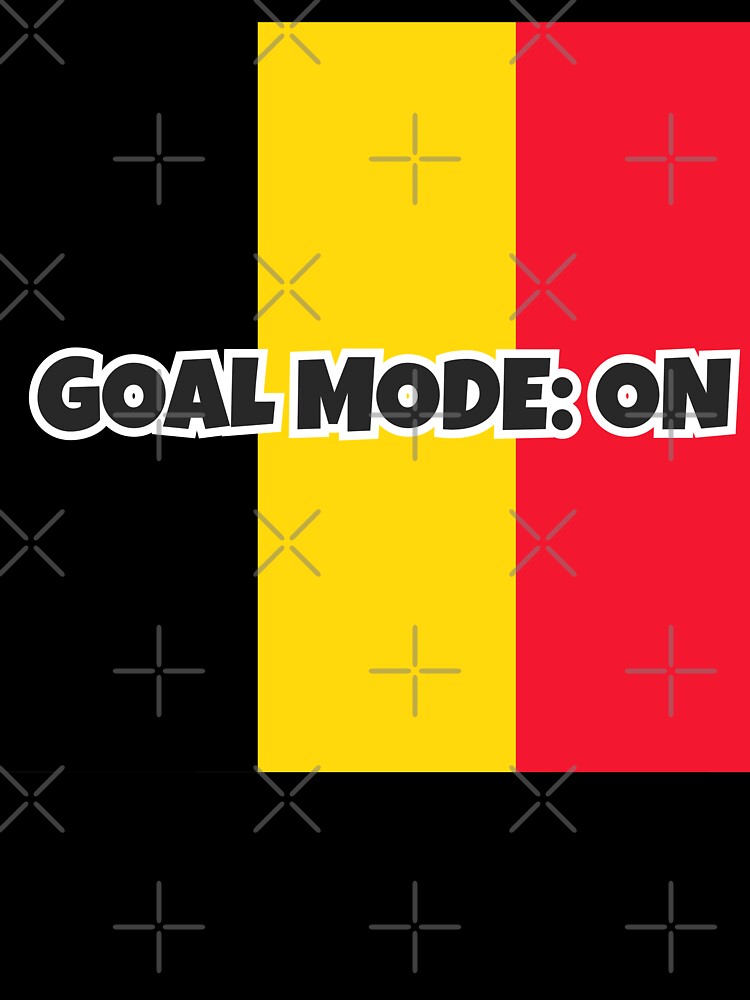 Belgium Soccer Fan Shirt – GOALMODE: ON Football Tee by LovelyHappyGift Unisex , , , Long Sleeve Tee