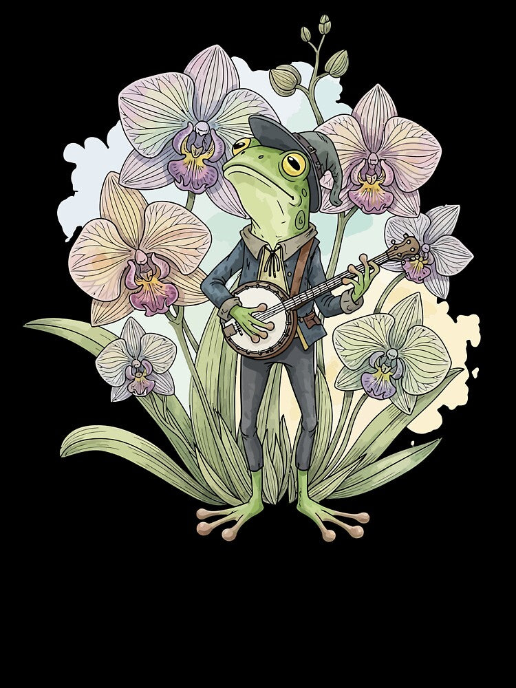 Aesthetic Music Frog Lover by StudioJohan