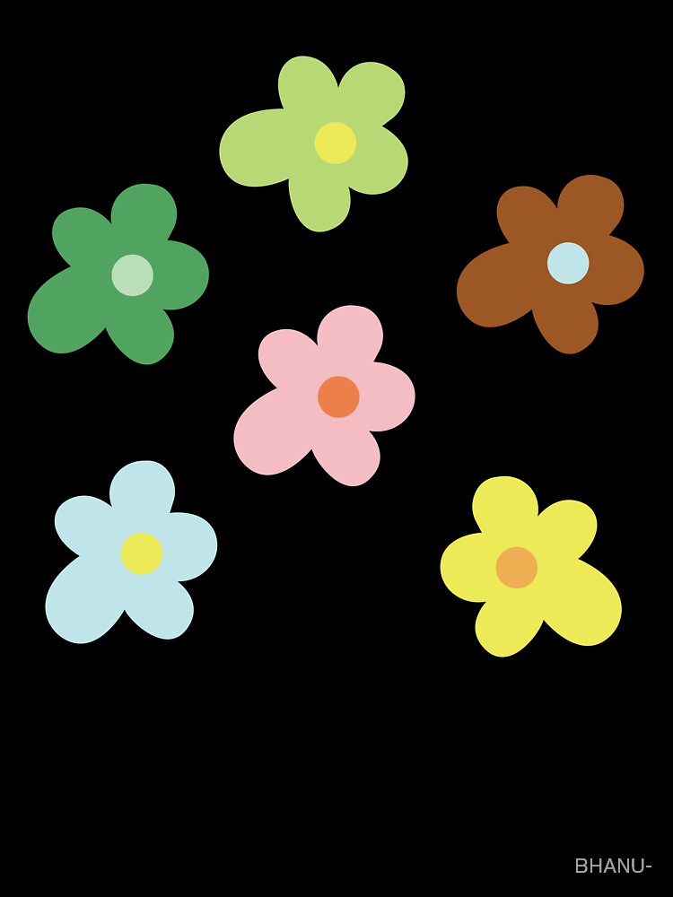 Groovy Flowers by Ceylonex Arts
