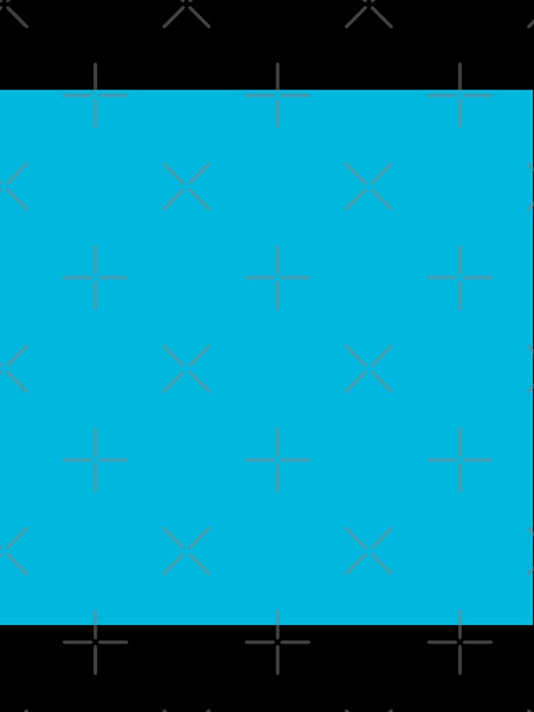 Plain Solid Color Cyan Blue 2 by mimihuang creations