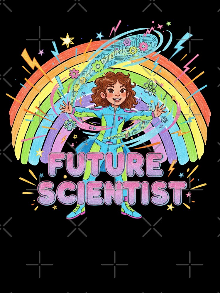 STEM Girl future scientist classic tshirt by anandsiva2703