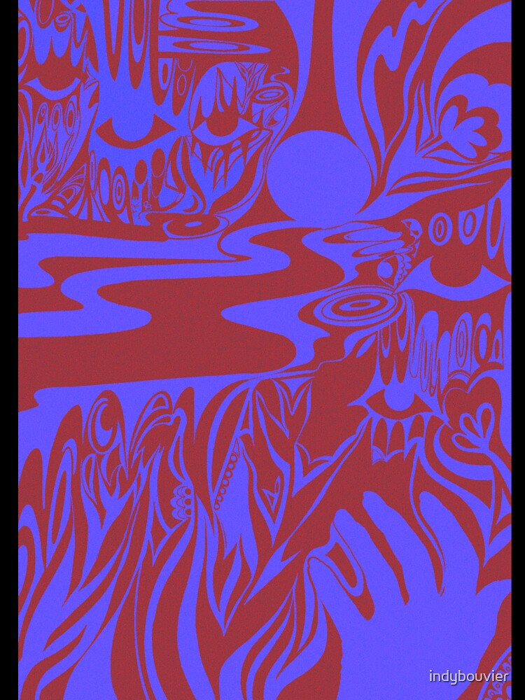trippy landscape by indybouvier