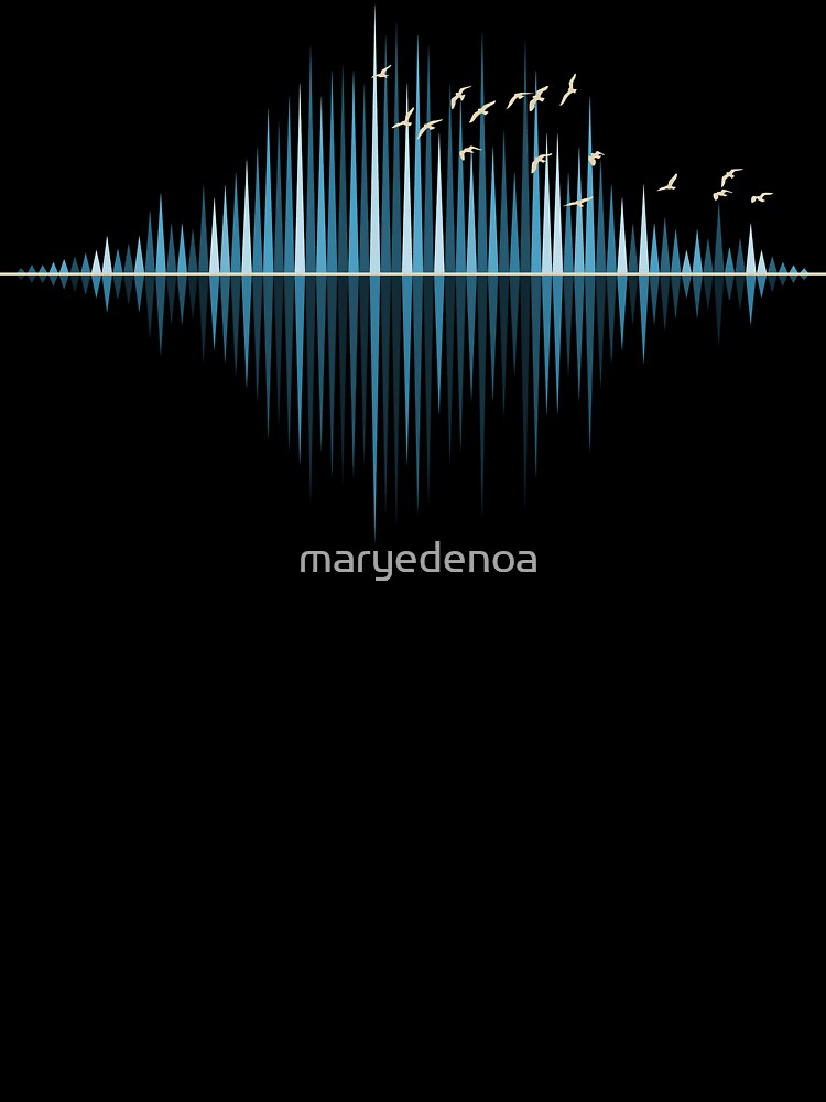Nature's Music - Sound Wave by maryedenoa