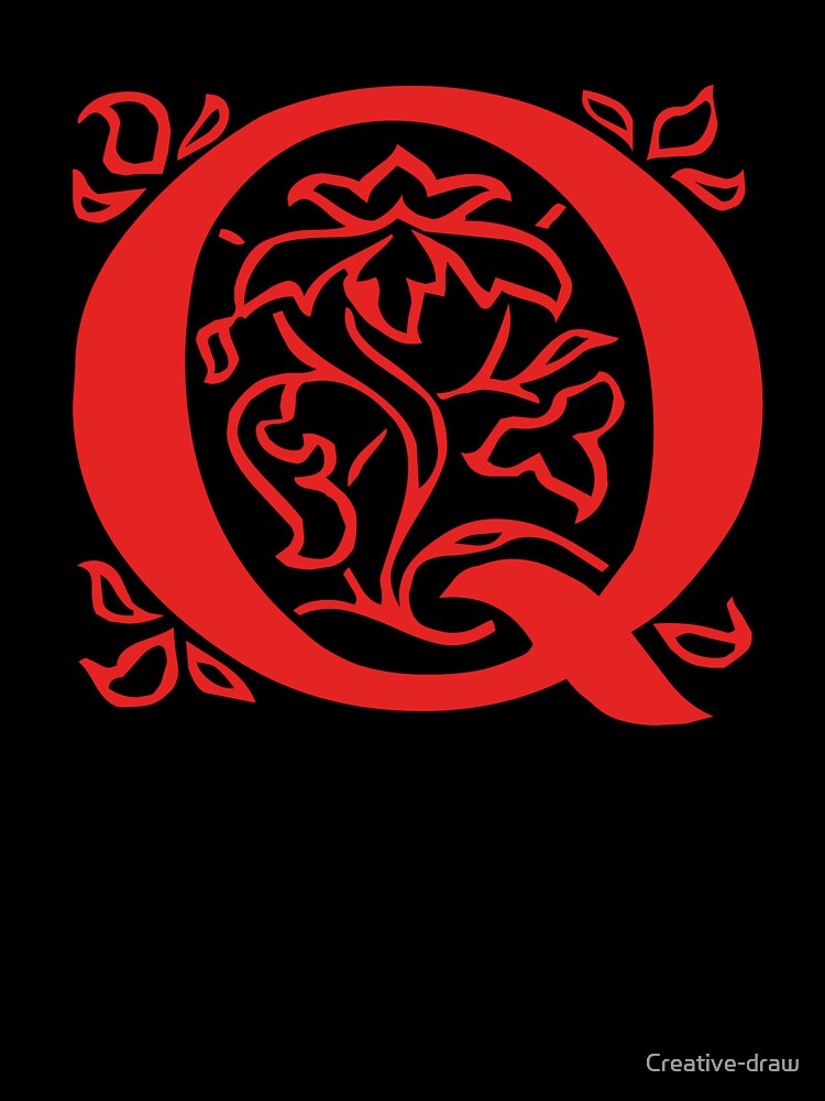 Initial monogram Q by Creative-draw