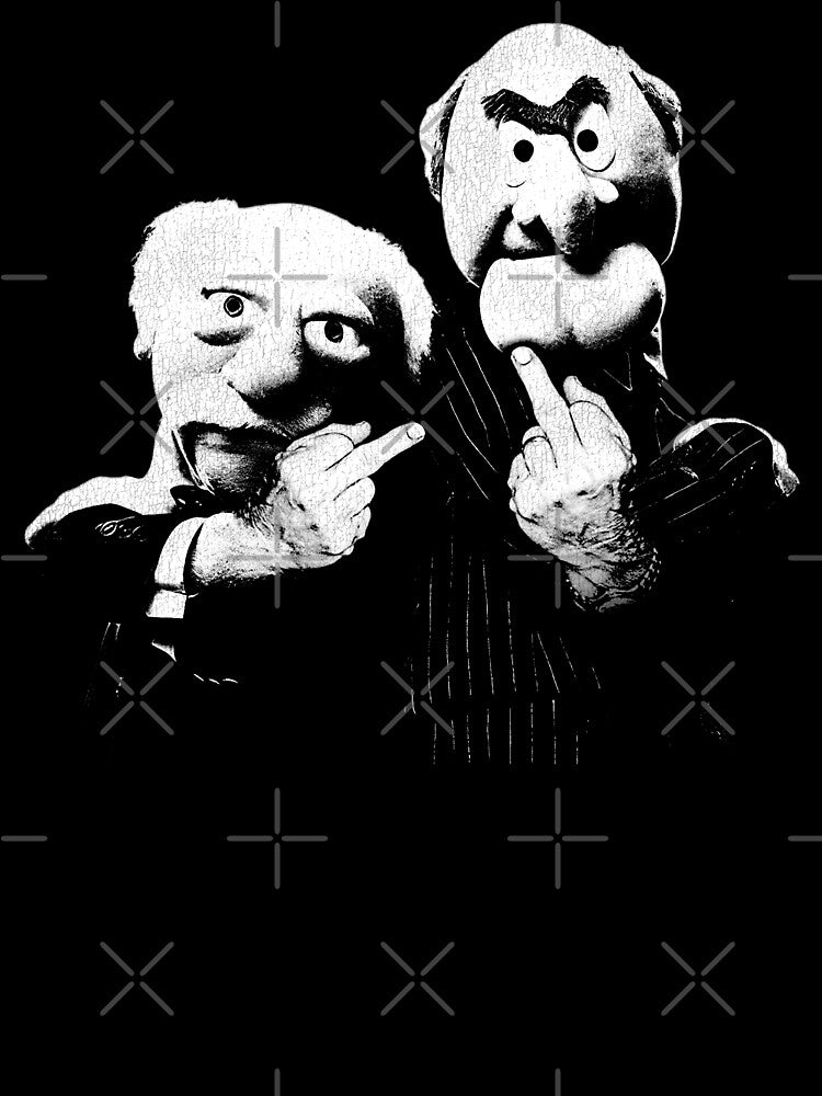 Statler and Waldorf Middle Finger by ourkid