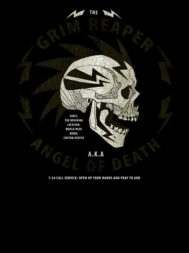 grim reaper aka angel of death (skull punk) by hayrpictures