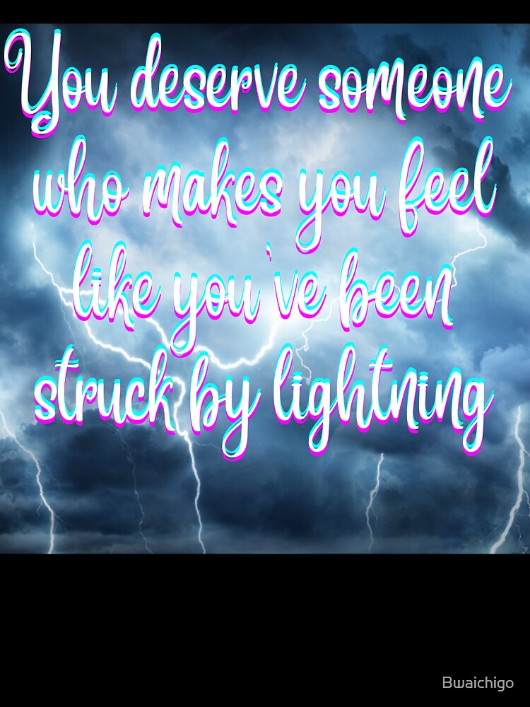 Roy Kent Quote Lightning by Bwaichigo Unisex , , , Long Sleeve Tee