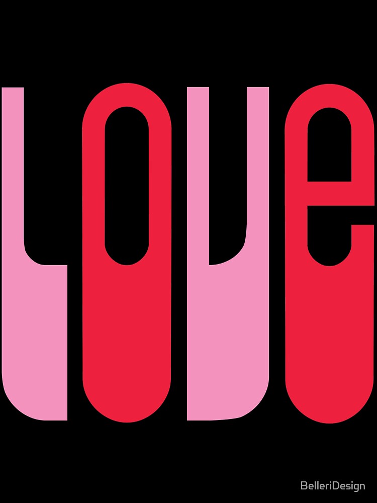 LOVE by BelleriDesign Unisex , , , Long Sleeve Tee