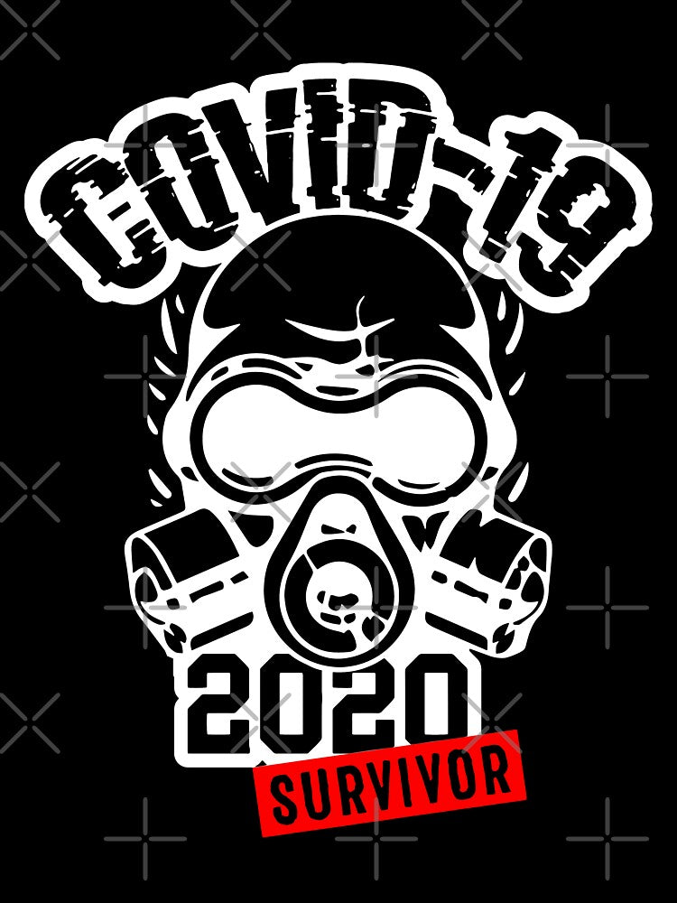 Pandemic Covid 19 Survivor Slim Fit Idea For Men Simple Graphic Women Trending by GTEWA Unisex , , , Long Sleeve Tee