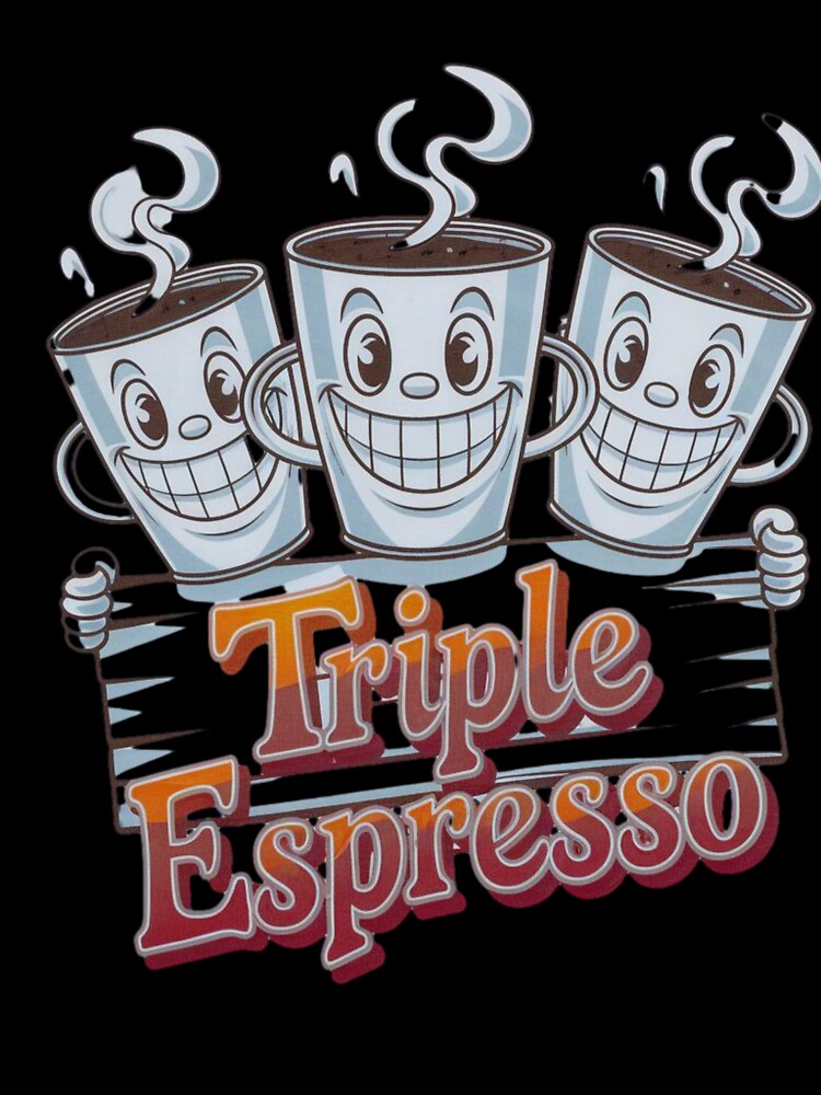 Triple espresso by JansenGS Unisex , , , Long Sleeve Tee