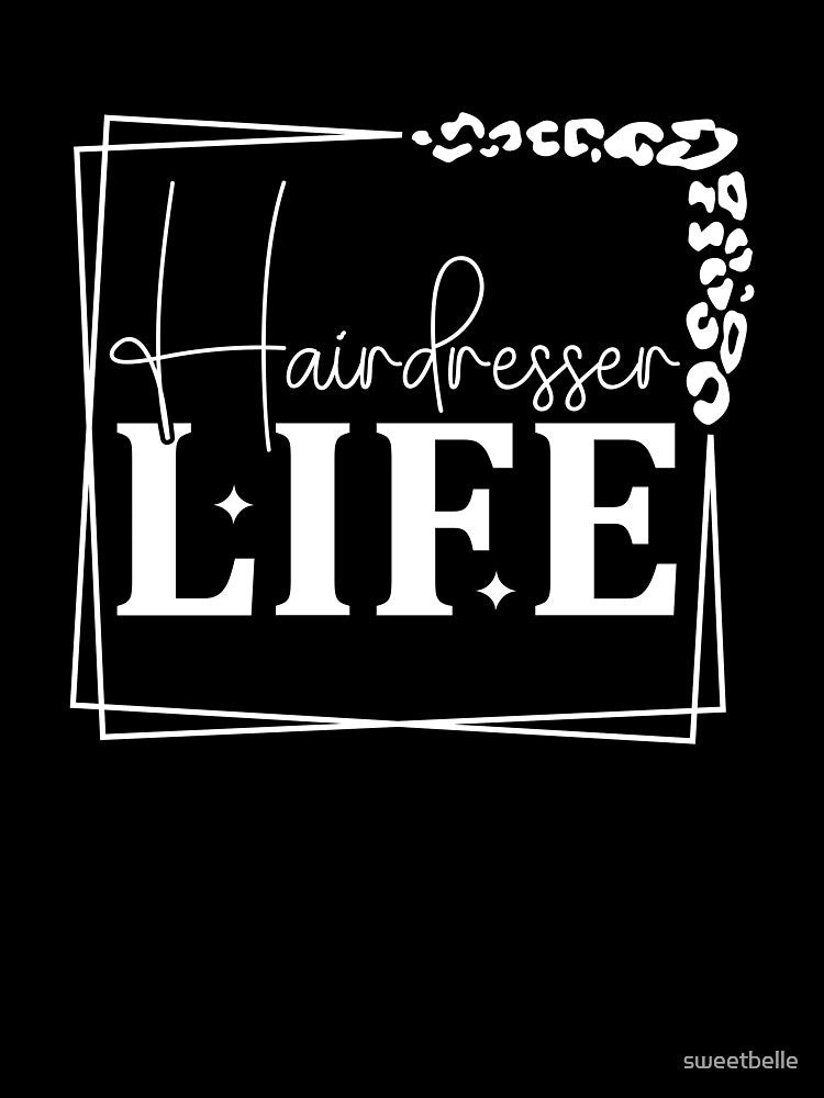 Hairdresser Life on Red by sweetbelle