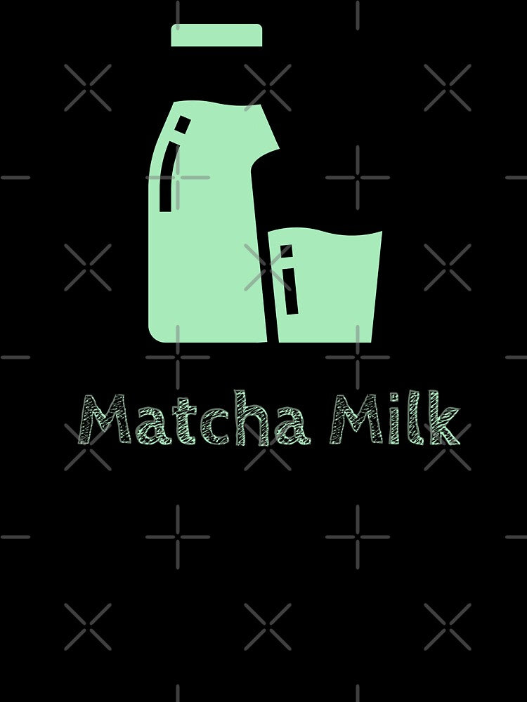 Matcha Milk Merch by AllRyeTea