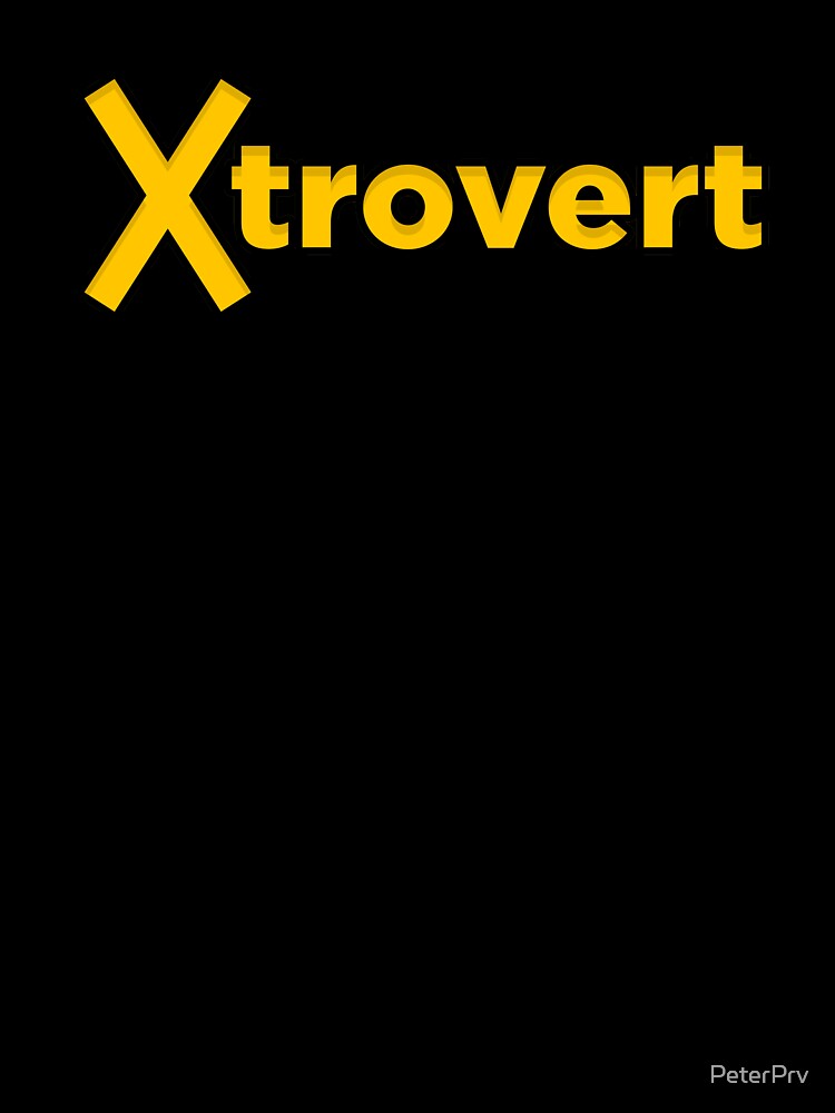 Extrovert Yellow Logo by PeterPrv