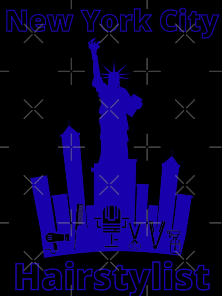Hair Stylist New York City Navy by getzjason