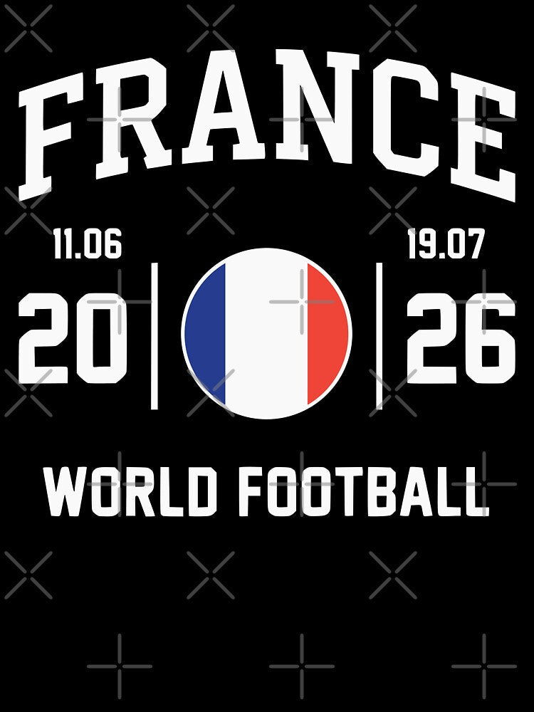France 2026 World Football Fan Art by Imaginationbeyond Unisex , , , Long Sleeve Tee