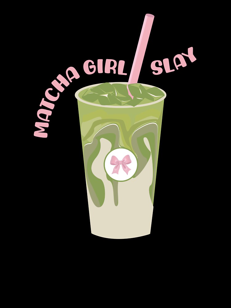 Matcha Girl Slay Sticker by burmacat