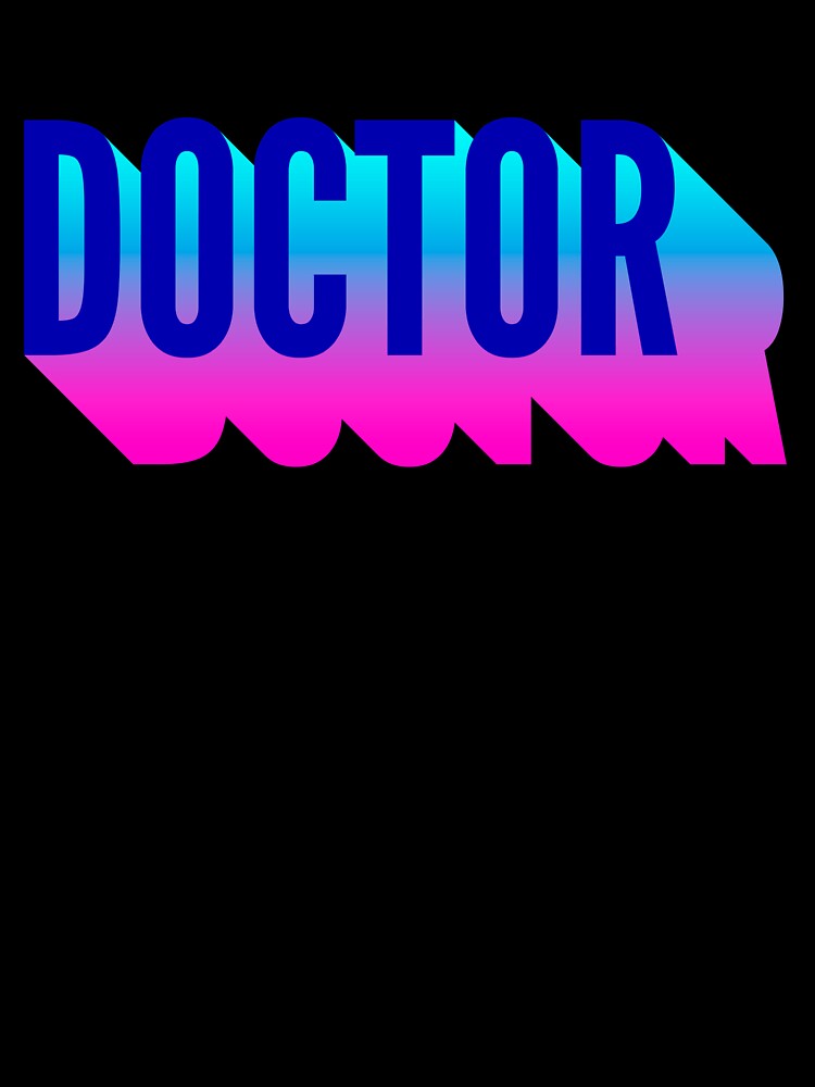 Doctor With Long Gradient Shadow by SVPOD