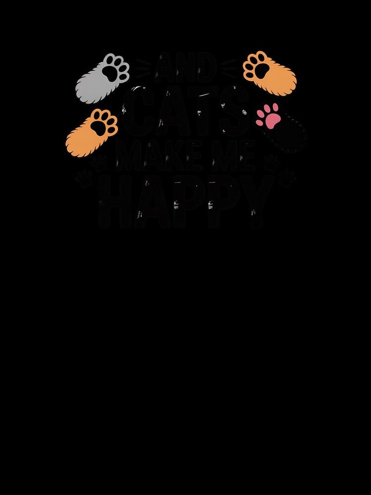 Designer And Cats Make Me Happy - Funny Designer Cats Lover by Oussinc