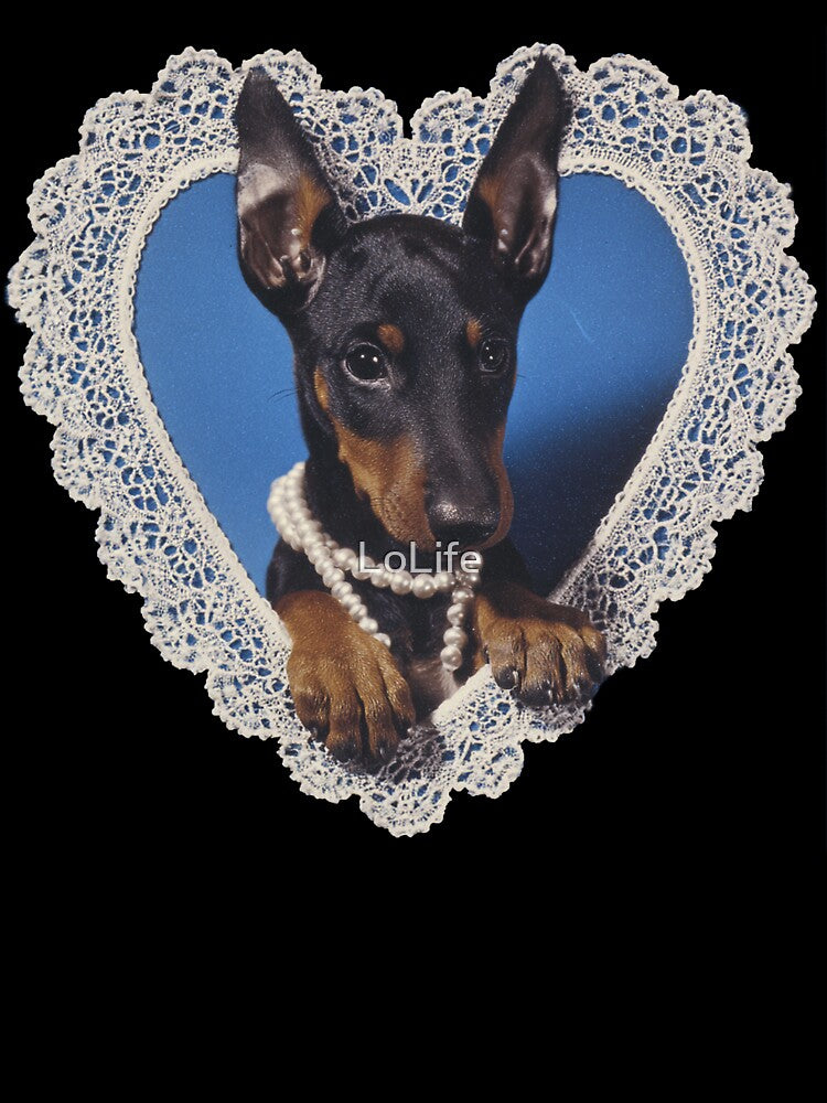 Doberman Puppy Love by LoLife