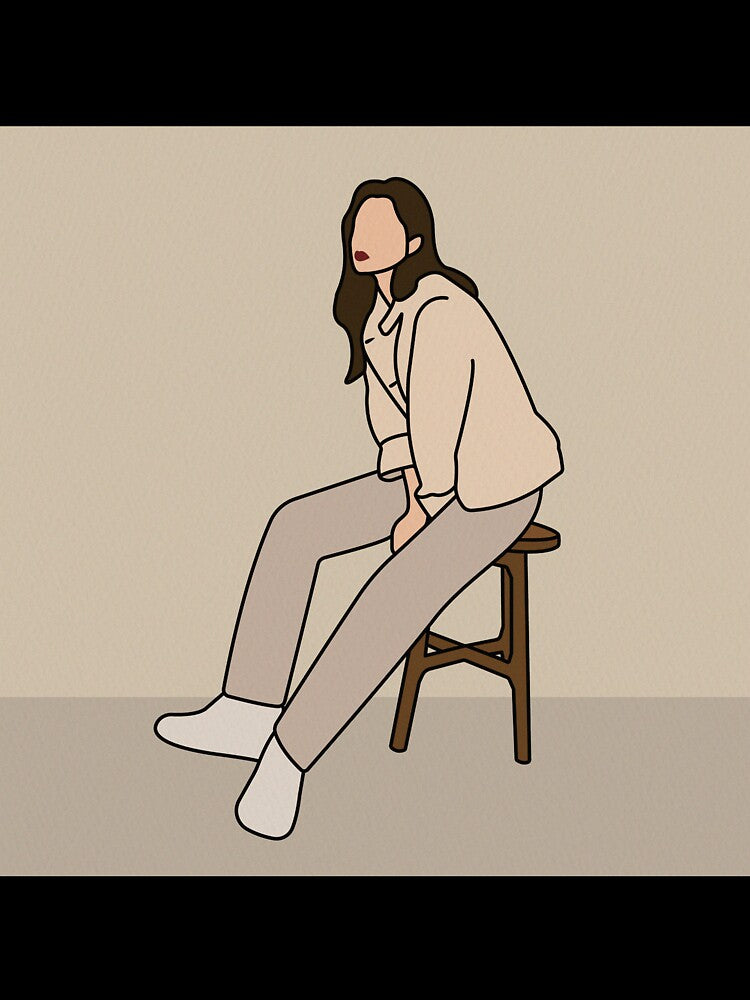 Minimal Fashion Portrait - Saturday Afternoon by newera-lineart