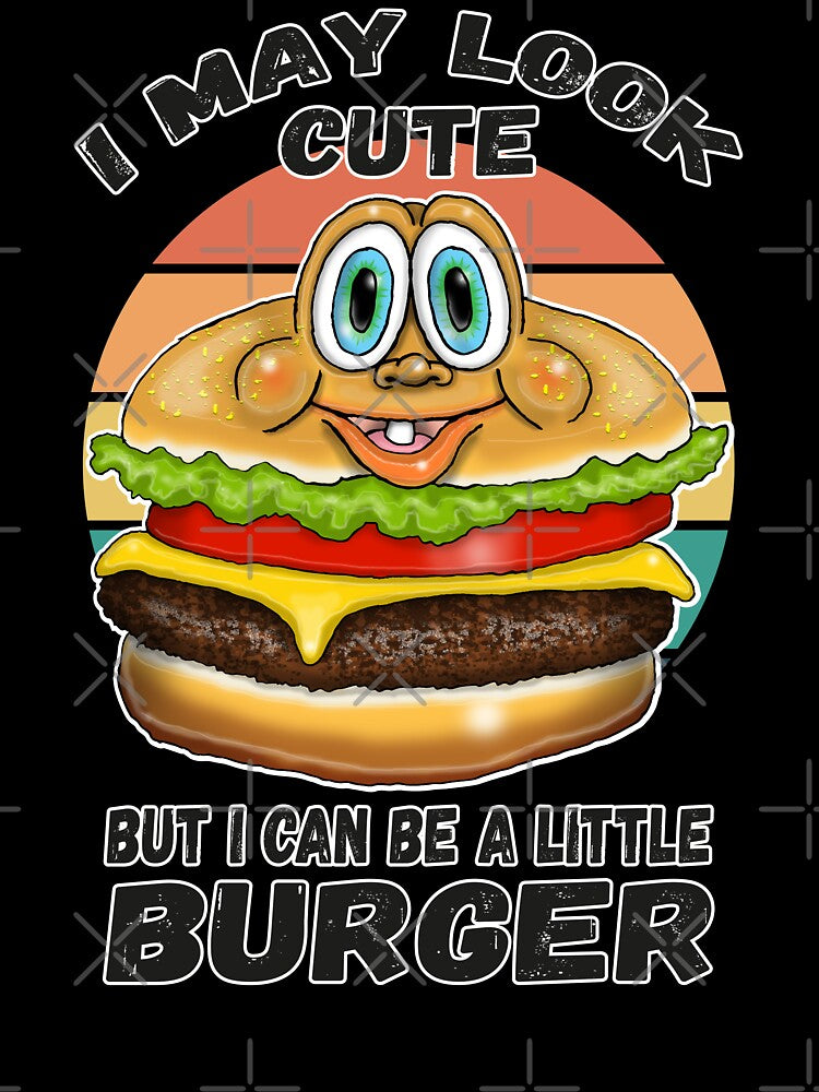 Food Gone Wild Funny Burger BBQ by Status71