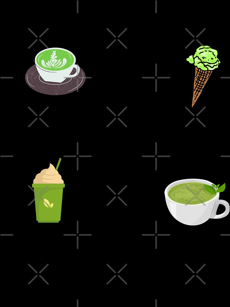 green tea sticker pack version 2 by AGDesignstore
