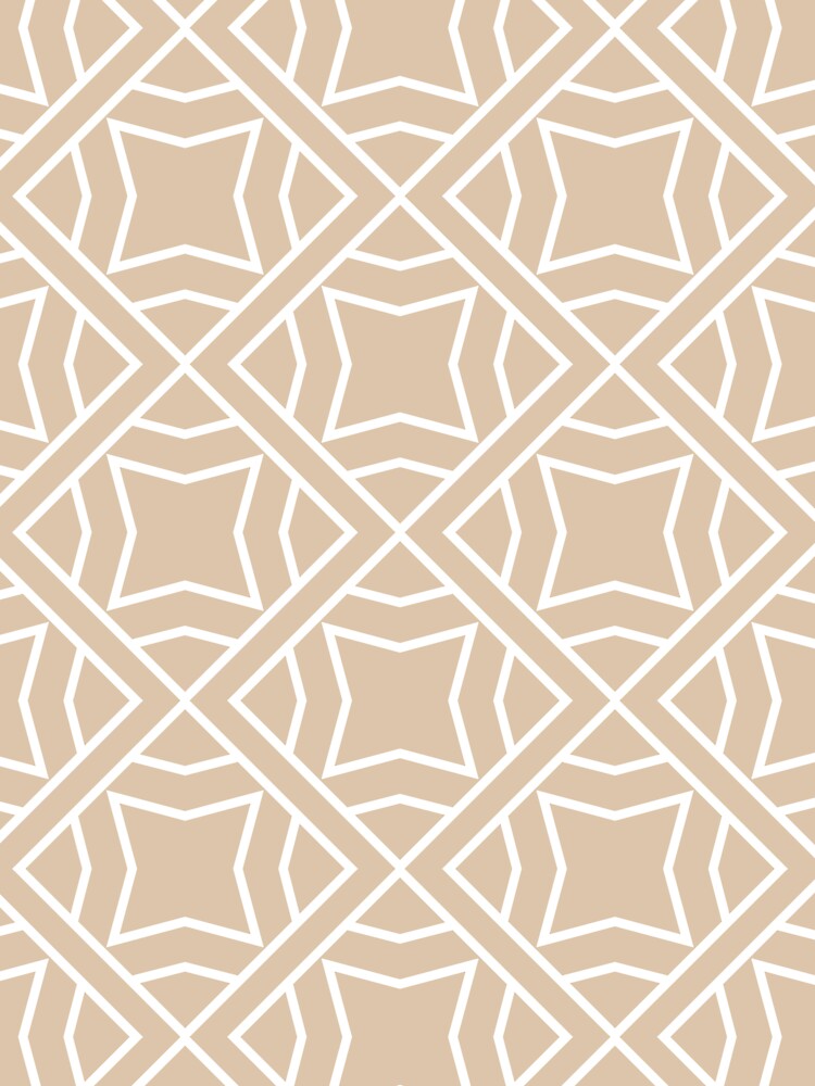 Brown and White Stripe Cube Tile Pattern 2 Pairs DE 2022 Trending Color Cliff's View DEC720 by ColorOfTheYears
