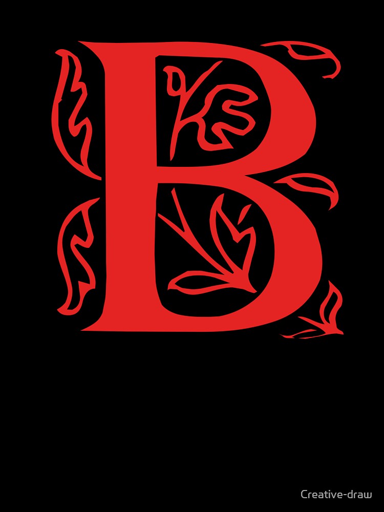 Initial monogram B by Creative-draw