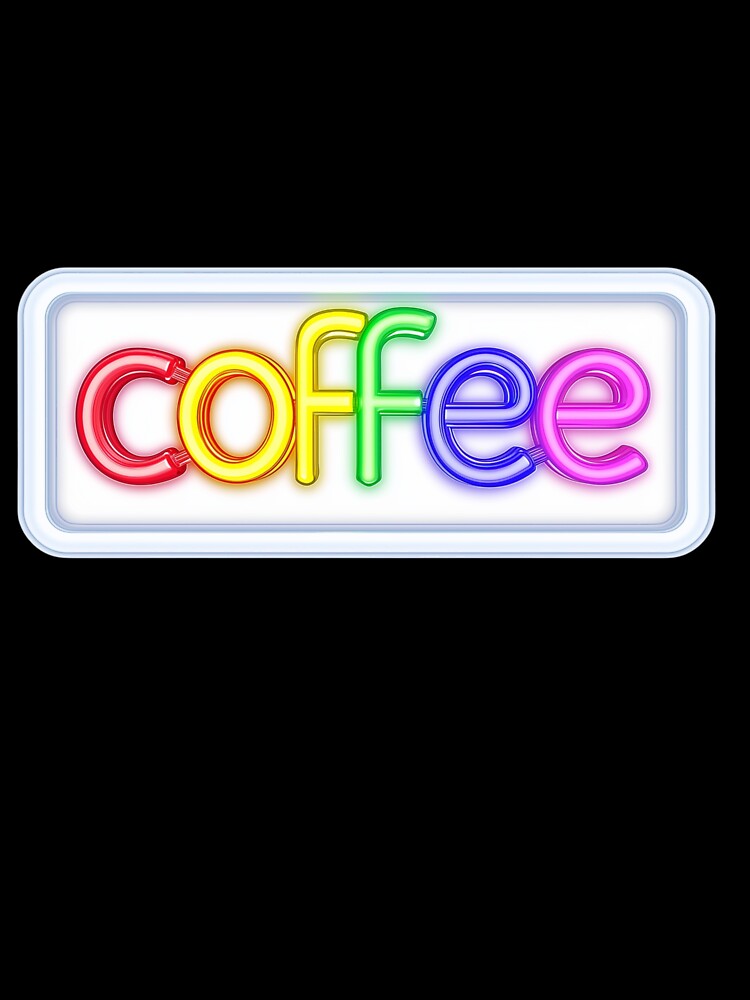 Coffee retro neon sign by DuncanMaxStar