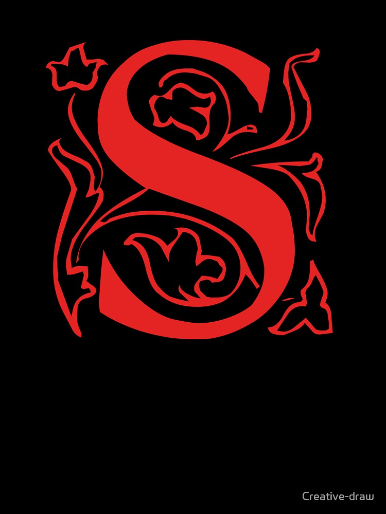 Initial monogram S by Creative-draw