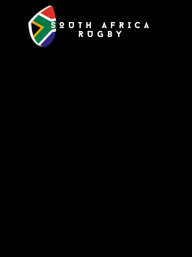 Minimalist Rugby Part 2 #006 - South Africa Rugby Fan by SYDLclothing
