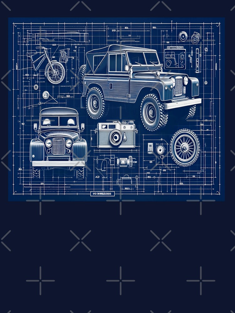 Vintage Technical Masterclass: Retro Off-Road & Photography Schematic by byRocco