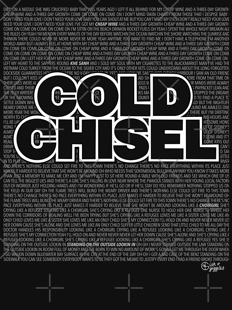 Cold Chisel Lyrics - White by Ish and Giggles