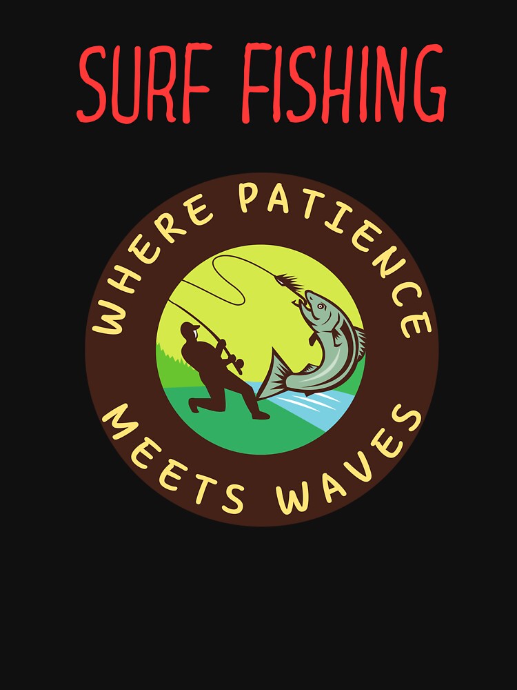 SURF FISHING : WHERE PATIENCE MEETS WAVES by GlamfulDesign