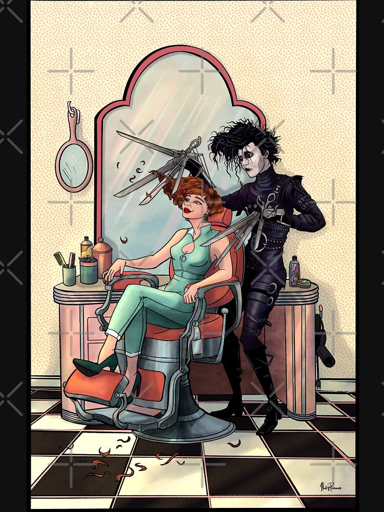 Scissorhands Hair Cut by Holly Pierson