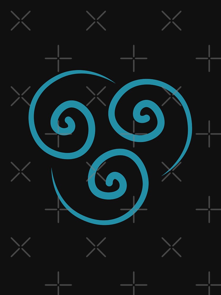 Air Element, Avatar the Last Airbender (Dark) by Gaalaxyz